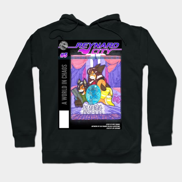 Reynard City Issue 5 cover Hoodie by Reynard City